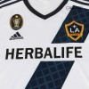 Men's Retro 2012 LA Galaxy Home Soccer Jersey Shirt Adidas