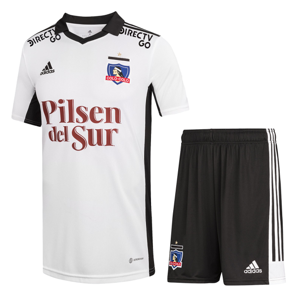 Men's Replica Colo Colo Home Soccer Jersey Kit (Jersey+Shorts) 2022/23 Adidas