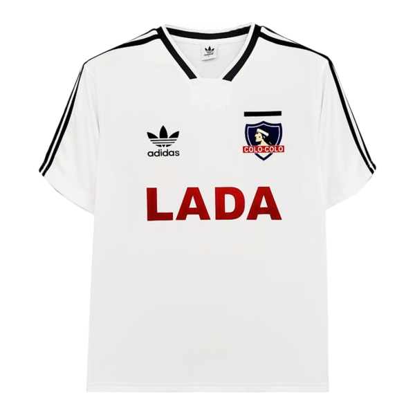 Men's Retro 1991 Colo Colo Home Soccer Jersey Shirt