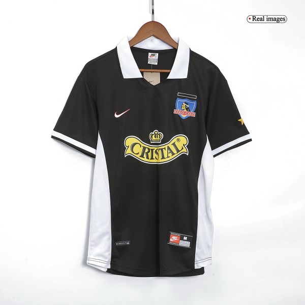 Men's Retro 1998 Colo Colo Away Soccer Jersey Shirt Adidas