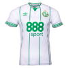 Men's Replica Shamrock Rovers Away Soccer Jersey Shirt 2021/22 Umbro