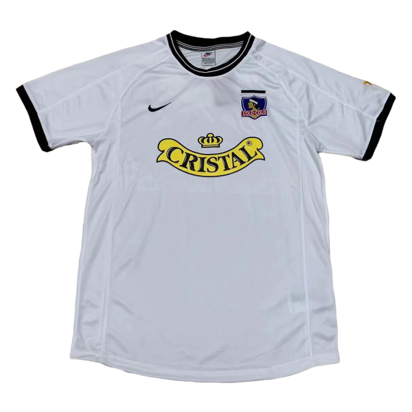 Men's Retro 2000/01 Colo Colo Home Soccer Jersey Shirt