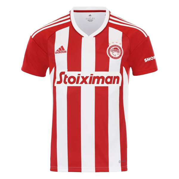 Men's Replica Olympiakos Home Soccer Jersey Shirt 2022/23 Nike