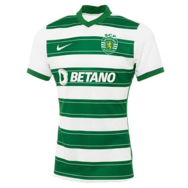 Men's Replica Sporting CP Home Soccer Jersey Shirt 2021/22 Nike