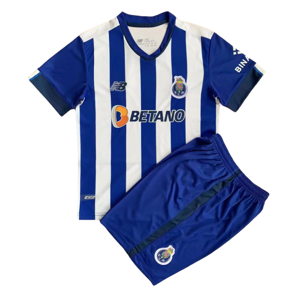 Kids FC Porto Home Soccer Jersey Kit (Jersey+Shorts) 2022/23 NewBalance