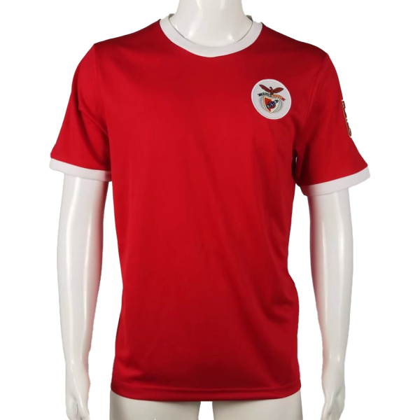 Men's Retro 1972/73 Benfica Home Soccer Jersey Shirt