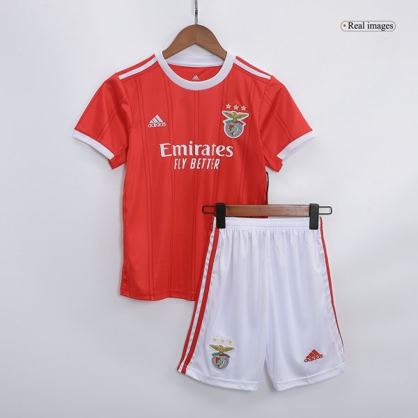 Kids Benfica Home Soccer Jersey Kit (Jersey+Shorts) 2022/23 Adidas