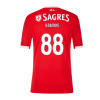 Men's Replica GRAMOS #88 Benfica Home Soccer Jersey Shirt 2022/23 Adidas