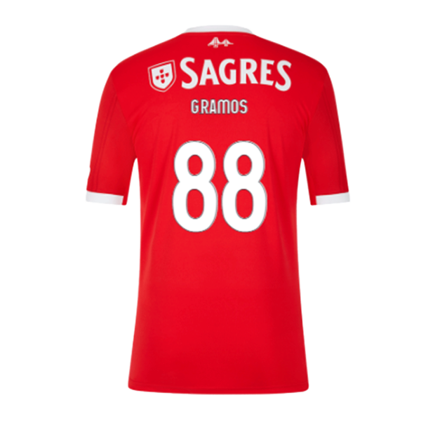 Men's Replica GRAMOS #88 Benfica Home Soccer Jersey Shirt 2022/23 Adidas