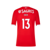 Men's Replica ENZO #13 Benfica Home UCL Soccer Jersey Shirt 2022/23 Adidas