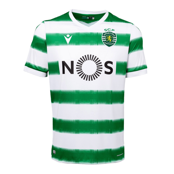20/21 Sporting Lisbon Home Green&White Soccer Jerseys Shirt | Sporting CP