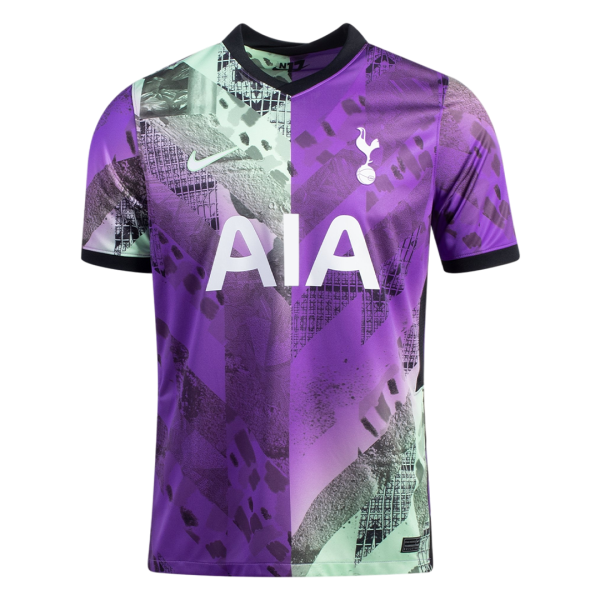 Men's Replica Tottenham Hotspur Third Away Soccer Jersey Shirt 2021/22 Nike