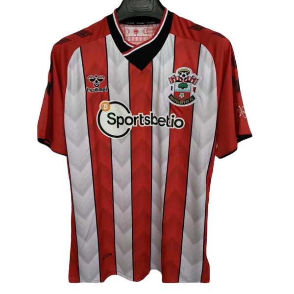 Men's Replica Southhampton Home Soccer Jersey Shirt 2021/22 Hummel