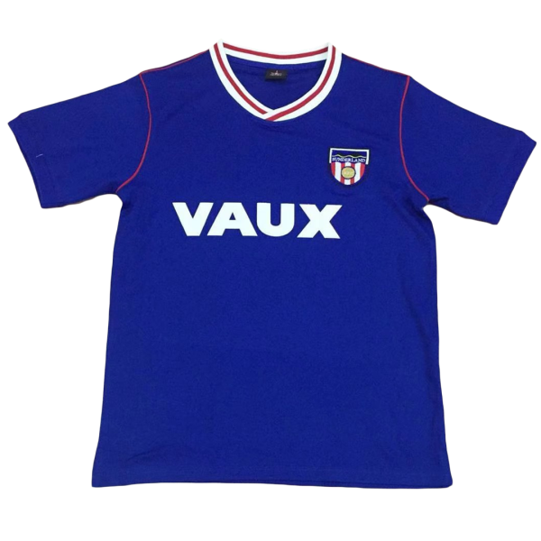 Men's Retro 1990 Sunderland AFC Away Soccer Jersey Shirt