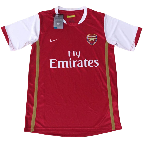 Men's Retro 2006 Arsenal Home Soccer Jersey Shirt Nike