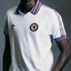 Men's Retro 1980 Aston Villa Away Soccer Jersey Shirt Umbro
