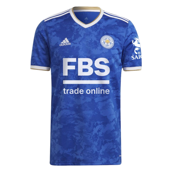 Men's Replica Leicester City Home Soccer Jersey Shirt 2021/22 Adidas