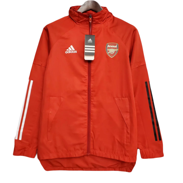 Men's Arsenal Windbreaker Hoodie Jacket 2021/22 Adidas