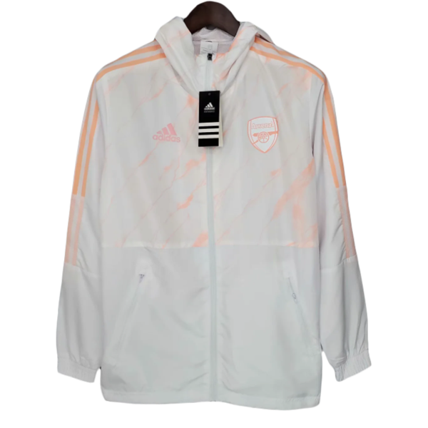 Men's Arsenal Windbreaker Hoodie Jacket 2021/22 Adidas