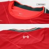 Men's Replica Liverpool Home Long Sleeves Soccer Jersey Shirt 2021/22 Nike