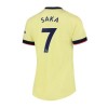 Women's Replica SAKA #7 Arsenal Away Soccer Jersey Shirt 2021/22 Nike