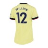 Women's Replica WILLIAN #12 Arsenal Away Soccer Jersey Shirt 2021/22 Nike