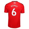Men's Replica ROMEU #6 Southhampton Home Soccer Jersey Shirt 2021/22 Hummel