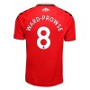 Men's Replica WARD-PROWSE #8 Southhampton Home Soccer Jersey Shirt 2021/22 Hummel