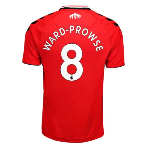 Men's Replica WARD-PROWSE #8 Southhampton Home Soccer Jersey Shirt 2021/22 Hummel
