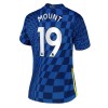 Women's Replica MOUNT #19 Chelsea Home Soccer Jersey Shirt 2021/22 Nike