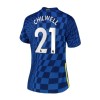 Women's Replica CHILWELL  #21 Chelsea Home Soccer Jersey Shirt 2021/22 Nike