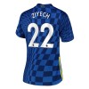 Women's Replica ZIYECH #22 Chelsea Home Soccer Jersey Shirt 2021/22 Nike