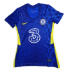Women's Replica ZIYECH #22 Chelsea Home Soccer Jersey Shirt 2021/22 Nike