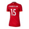 Women's Replica CHAMBERLAIN #15 Liverpool Home Soccer Jersey Shirt 2021/22 Nike