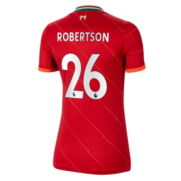 Women's Replica ROBERTSON #26 Liverpool Home Soccer Jersey Shirt 2021/22 Nike
