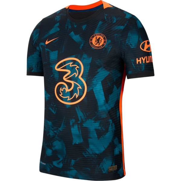 Men's Authentic Chelsea Third Away Soccer Jersey Shirt 2021/22 Nike