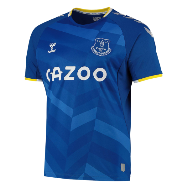 Men's Replica Everton Home Soccer Jersey Shirt 2021/22 Hummel