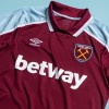 Men's Replica West Ham United Home Soccer Jersey Shirt 2021/22 Umbro