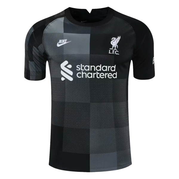 Men's Replica Liverpool Goalkeeper Soccer Jersey Shirt 2021/22 Nike