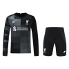 Men's Liverpool Goalkeeper Soccer Jersey Kit (Jersey+Shorts) 2021/22 Nike