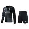Men's Liverpool Goalkeeper Soccer Jersey Kit (Jersey+Shorts) 2021/22 Nike