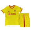 Kids Liverpool Third Away Soccer Jersey Kit (Jersey+Shorts) 2021/22 Nike