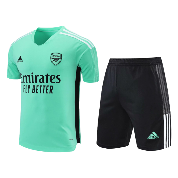 Men's Replica Arsenal Soccer Jersey Kit (Jersey+Shorts) 2021/22 Adidas