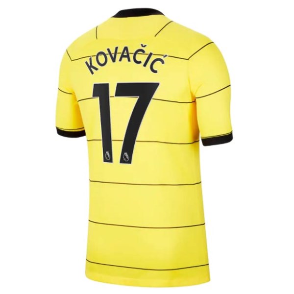 Men's Authentic KOVAČIĆ #17 Chelsea Away Soccer Jersey Shirt 2021/22 Nike