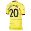 Men's Authentic HUDSON-ODOI #20 Chelsea Away Soccer Jersey Shirt 2021/22 Nike