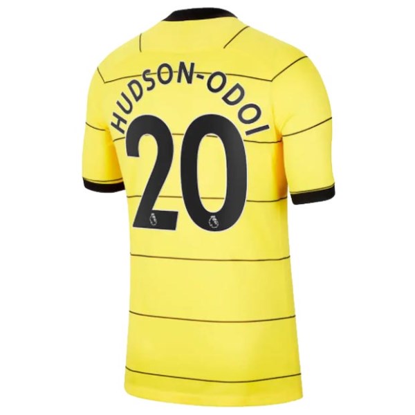 Men's Authentic HUDSON-ODOI #20 Chelsea Away Soccer Jersey Shirt 2021/22 Nike