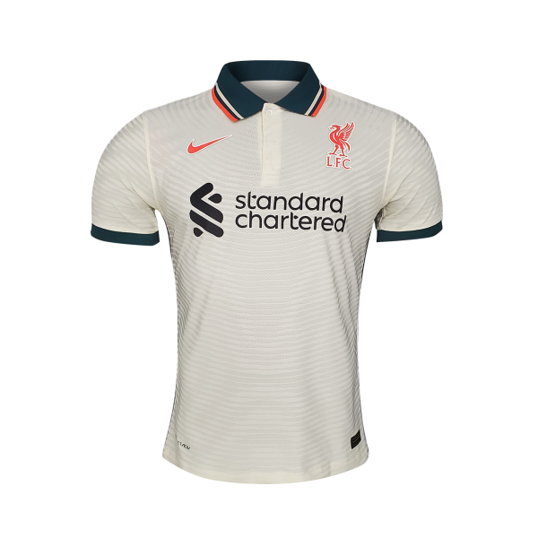 Men's Authentic Liverpool Away Soccer Jersey Shirt 2021/22 Nike