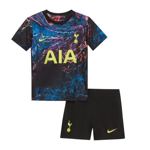 Kids Tottenham Hotspur Away Soccer Jersey Kit (Jersey+Shorts) 2021/22 Nike