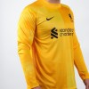 Men's Replica Liverpool Goalkeeper Soccer Jersey Shirt 2021/22 Nike