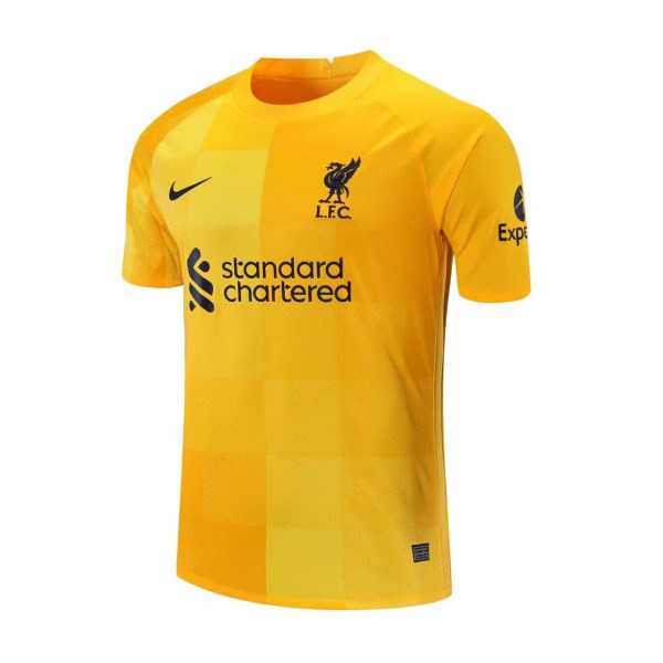 Men's Replica Liverpool Goalkeeper Soccer Jersey Shirt 2021/22 Nike